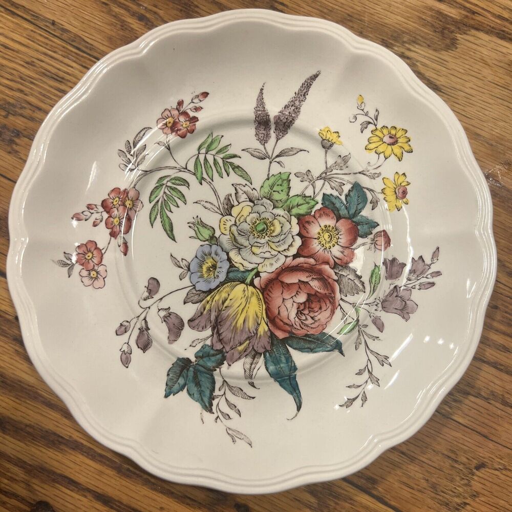 Copeland Spode Gainsborough RARE 8” UNDERPLATE FOR SAUCE BOAT! EXC! Pristine!